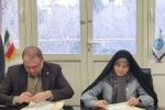 مهدی فکور و میترا امین‌لو؛ امضای توافق‌نامه بهره‌برداری از دارایی‌های فکری دانشگاه تهران